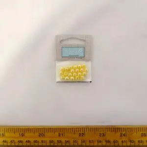 Bead Packs 6mm Rounds Cream