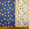Polyester Cotton Fabric The Royal Corgi