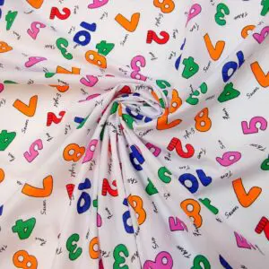 Polyester Cotton Fabric Numberelli