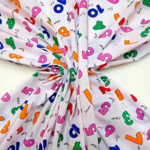Polyester Cotton Fabric Numberelli