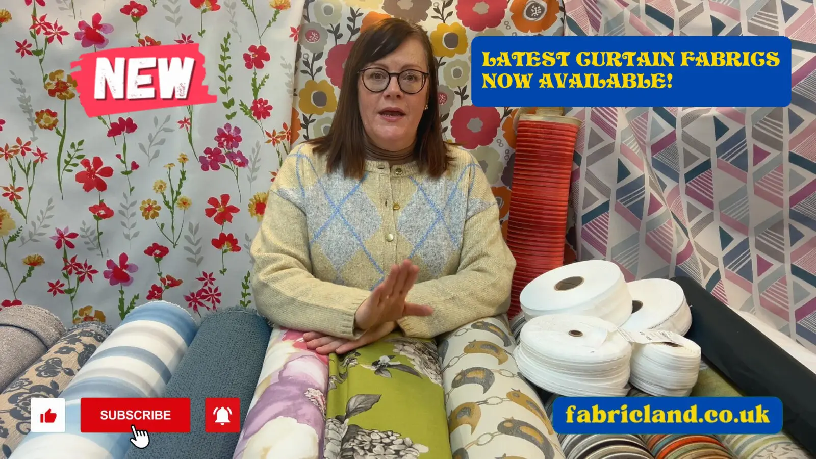 Latest Curtain Fabrics at Fabric Land