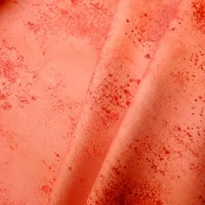 Curtain Fabric Suede Velvet Finish Settled Cork Coral