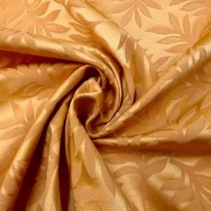 Curtain Fabric Satin Finish Fandango Gold