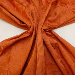 Curtain Fabric Satin Finish Fandango Rust