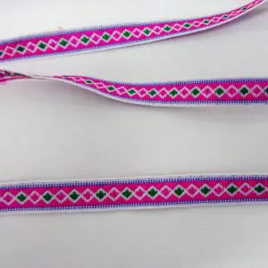 Braid Trimming Tape 9mm Inca Cerise