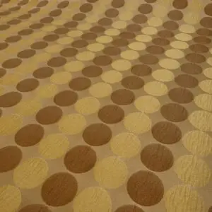 Curtain Fabric Taffeta Balls Sand/Gold/Bronze