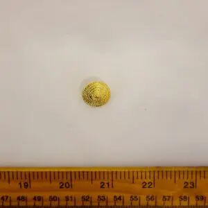Buttons 18mm Shanked Warrior Gold