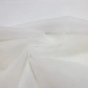 Tulle Soft Net Fabric Bridal Code JB White