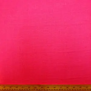 Suiting Fabric Linen Look Cerise