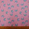 Polyester Cotton Fabric Floral Garden Party 2025 Pink