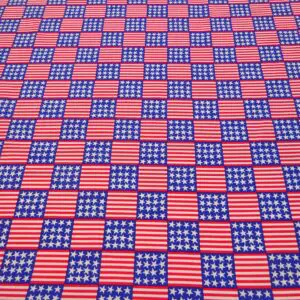 Cotton Fabric Print Hollywood USA