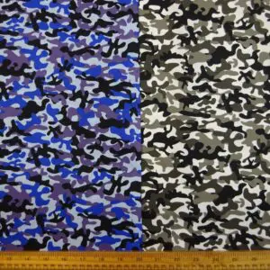 Cotton Fabric Skinny Camouflage