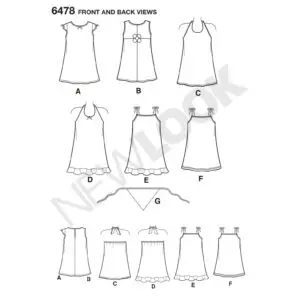 New Look Sewing Pattern 6478