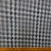Crepe Jersey Fabric Classic 1950 Vintage Dog Tooth Black White