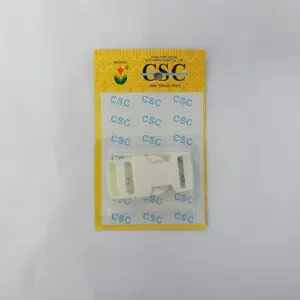 Bum Bag Clips Small Carded 20mm White