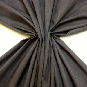 Polyester Cotton Fabric - Plain Mid Grey
