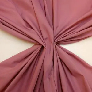 Polyester Cotton Fabric - Plain Dusky Pink