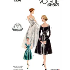 Vogue Sewing Pattern 2003