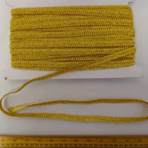 Metallic Trimming Frogging Braid Gold