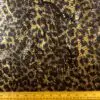 Sequin Fabric On Jersey Lacey Leopard Bronze Black