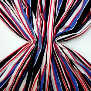 T-Shirting Fabric Seaside Rock Stripe