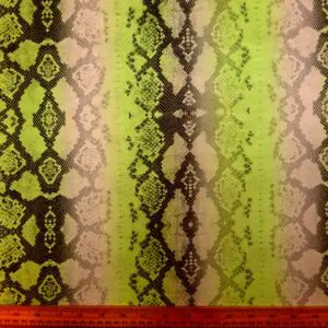 Lycra Fabric Light Weight Mint Jelly Snakes