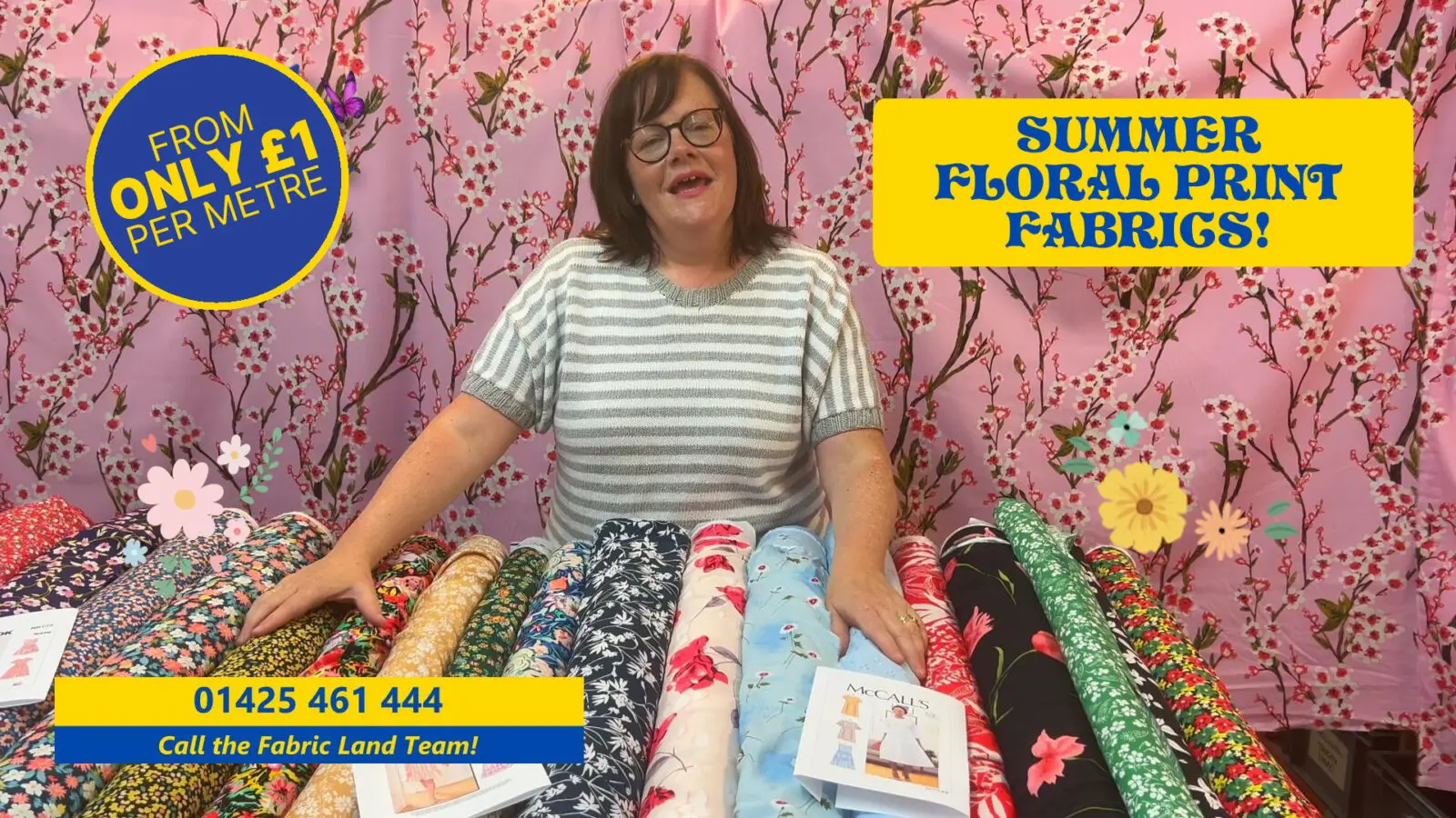 Fabric Land Summer Floral Prints