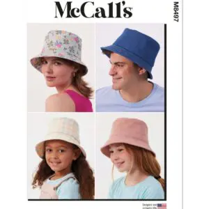 McCall's Sewing Pattern 8497 Bucket Hats