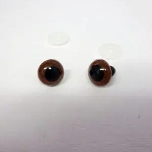 Toy Eyes 15mm Brown