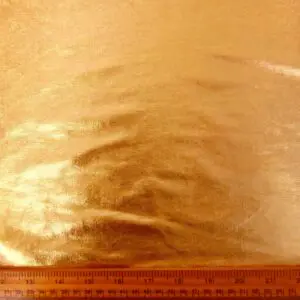 Lycra Spandex Fabric Mid Weight Foiling Gold