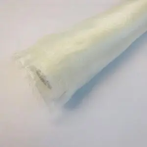 Voile Sugar Puff Nylon Fabric Full Roll Ivory