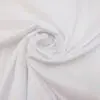 Satin Fabric Suede Stretch White