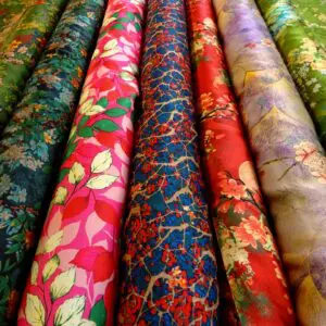 Satin Print Fabric
