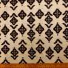 Jersey Fabric Bubble Crepe Oaty Beige Black