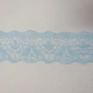 Lace Trimming 35mm Wide Venice Pale Blue