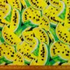 Lycra Patterned Fabric Melons Yellow