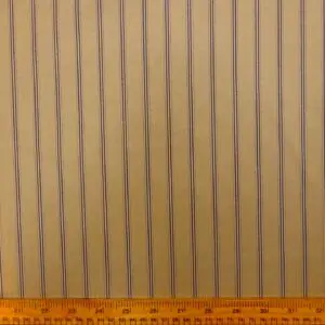 Suiting Fabric Eaton Boating Stripe Beige