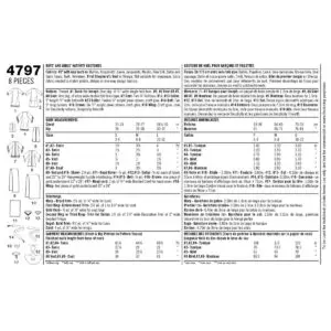 Simplicity Sewing Pattern 4797