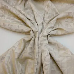 Curtain Fabric Beaumont Cubism Soft Beige