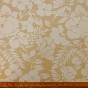 Curtain Fabric Beaumont Clover Ivory Caramel