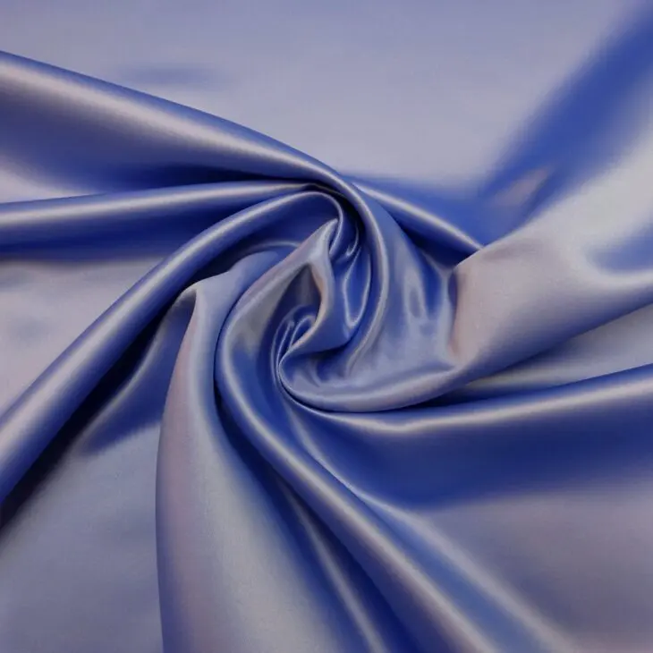 Duchess Satin Fabric Whispa Blue