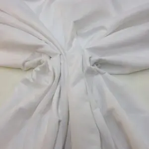 Suedette Fabric White