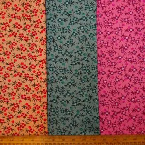 Viscose Fabric Floral Helix Mix