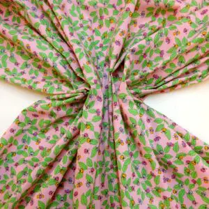 Polyester Cotton Fabric Lady Bird Fiesta Pink