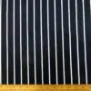 Canvas Fabric Cotton Butchers Stripe Navy White