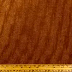 Corduroy Fabric Buttersoft 8 Whale Cord rust