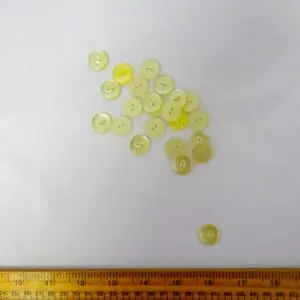 Fisheye Button 16mm Lemon Code Jam