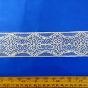 Lace Trimming Clara Cream 5.5cm Wide