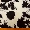 Scuba Jersey Fabric Ascot Lady Black White