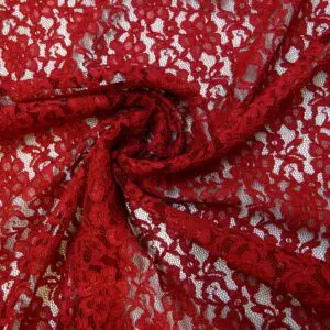 Lace Fabric Corded Divine Wine